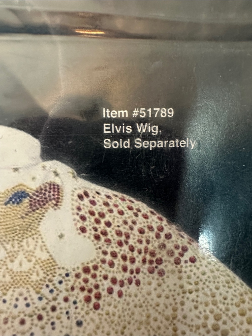 NWT Elvis Presley Men's White and Gold Eagle Cape Costume OS *cape only* - Picture 5 of 9